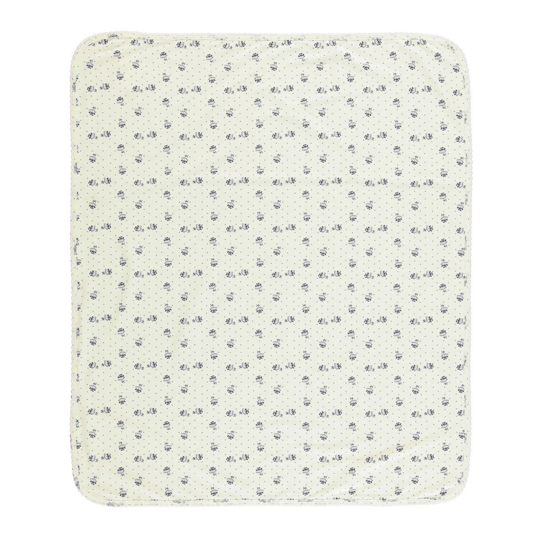 Bebe Organic Sky Heart Blooms Estella Blanket