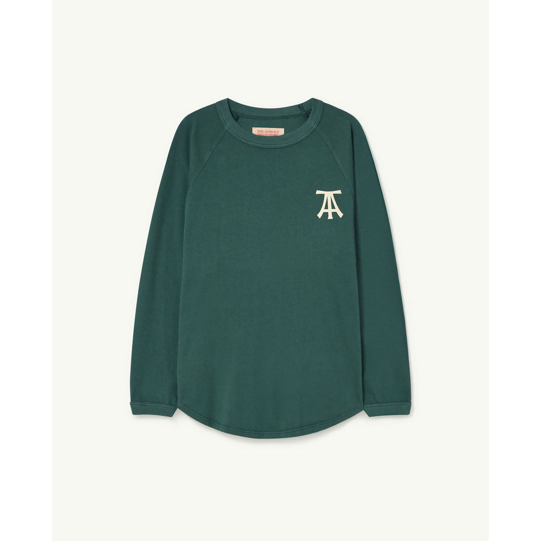 The Animals Observatory Dark Green Anteater T-Shirt
