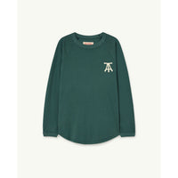 The Animals Observatory Dark Green Anteater T-Shirt