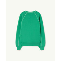 The Animals Observatory Green Forest Shark Sweatshirt