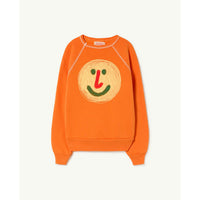 The Animals Observatory Orange Face Shark Sweatshirt