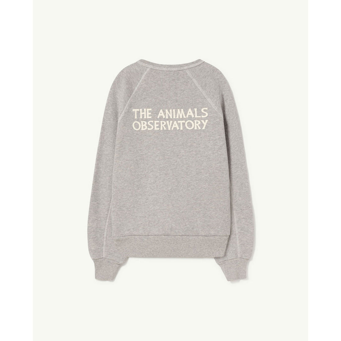 The Animals Observatory Grey Logo Shark Sweatshirt