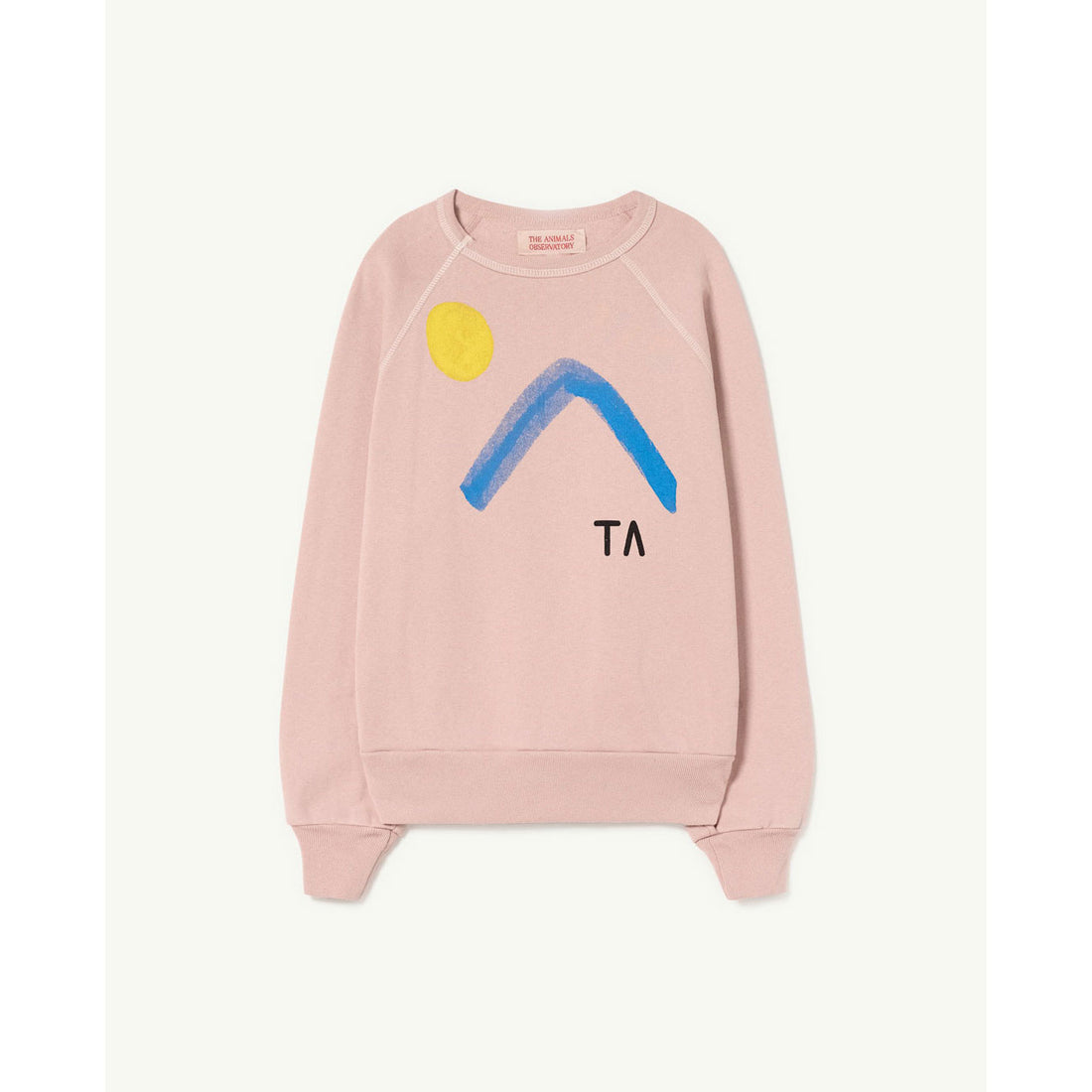 The Animals Observatory Rose Sun Shark Sweatshirt