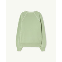 The Animals Observatory Soft Green Shark Sweatshirt
