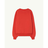 The Animals Observatory Red Boat Bear Sweatshirt
