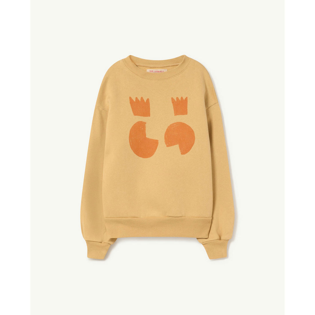 The Animals Observatory Brown Crown Bear Sweatshirt