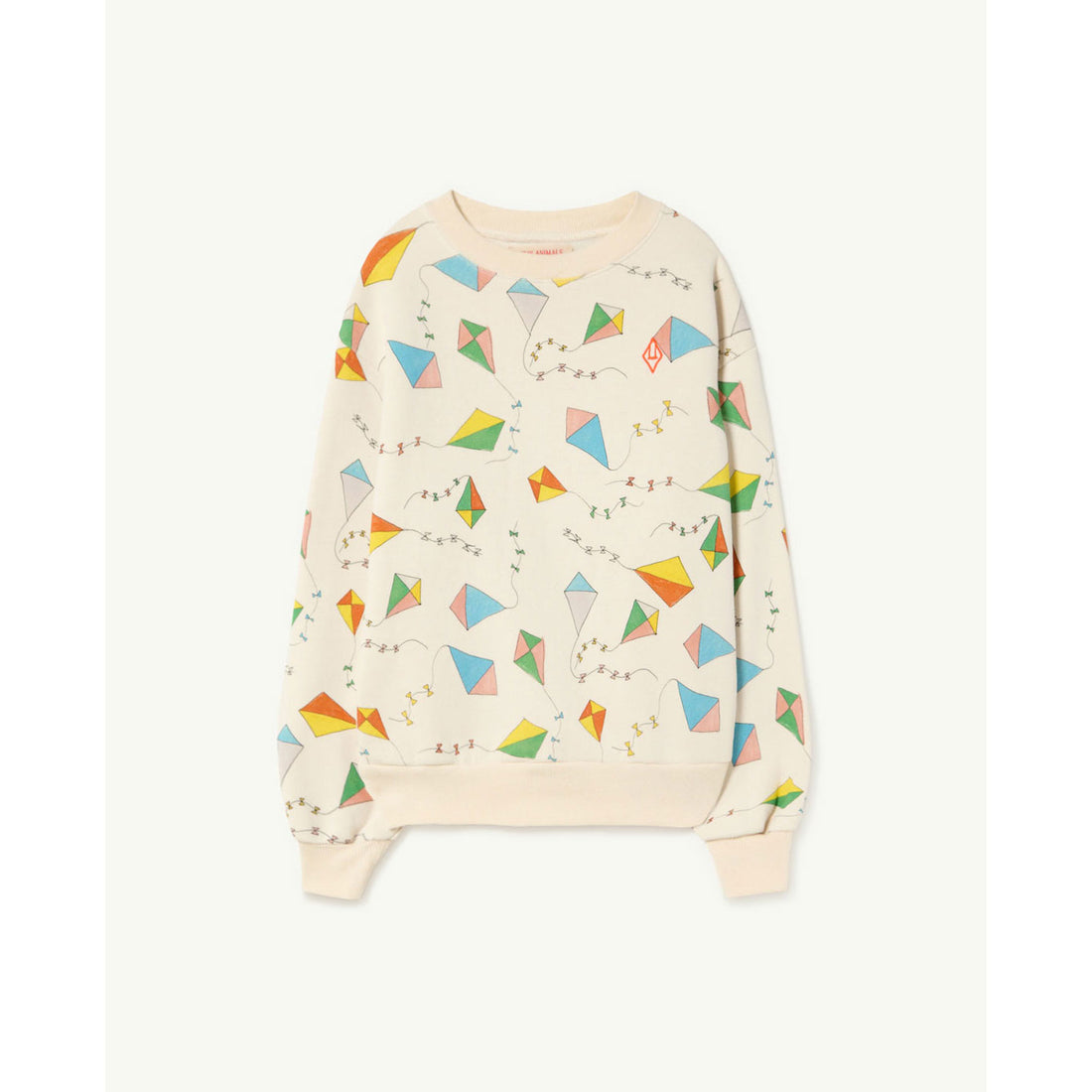 The Animals Observatory Ecru Kite Bear Sweatshirt