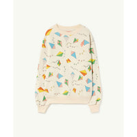 The Animals Observatory Ecru Kite Bear Sweatshirt