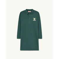 The Animals Observatory Dark Green Dragon Dress