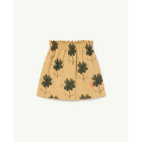 The Animals Observatory Brown Printed Wombat Skirt