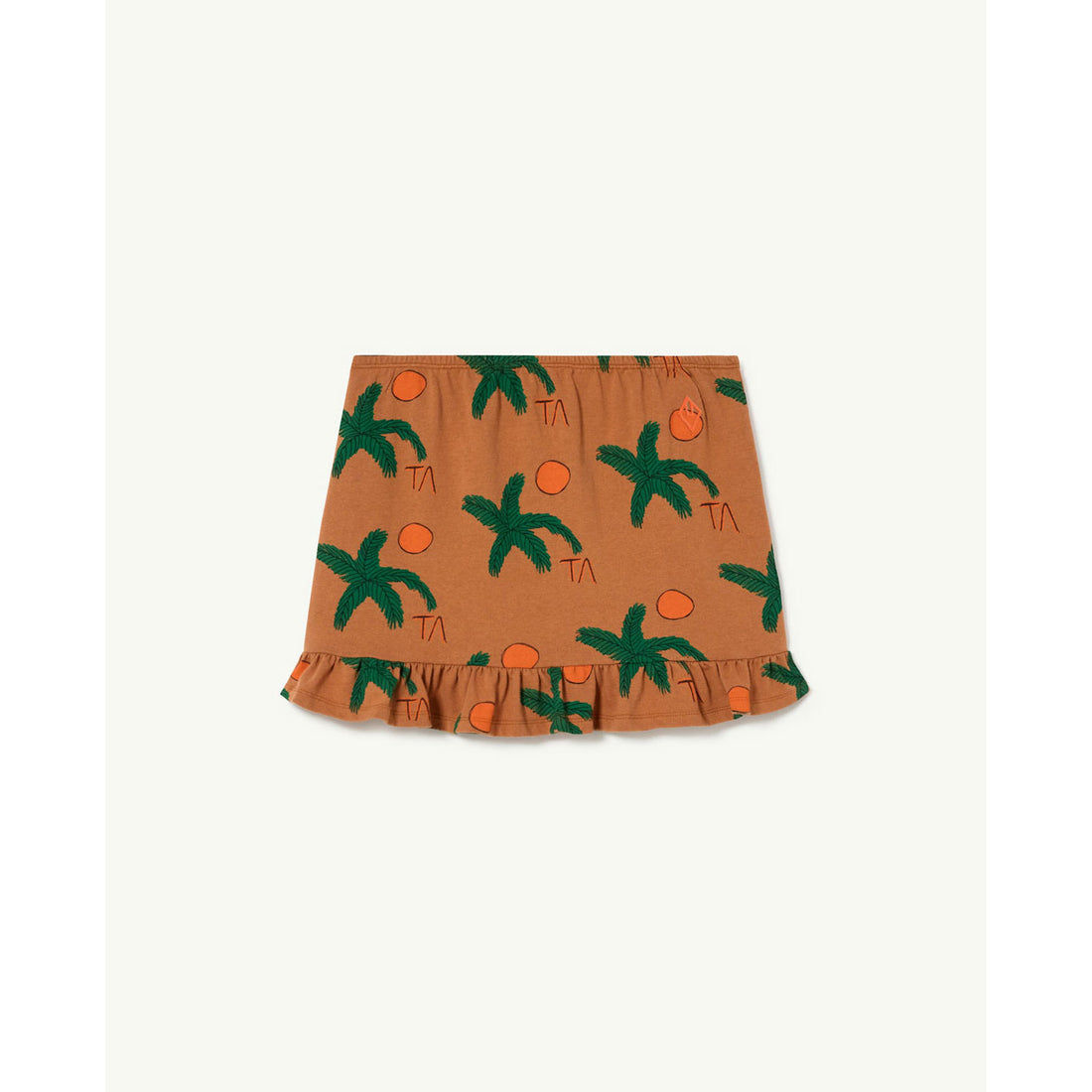 The Animals Observatory Brown Palms Ferret Skirt