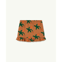 The Animals Observatory Brown Palms Ferret Skirt