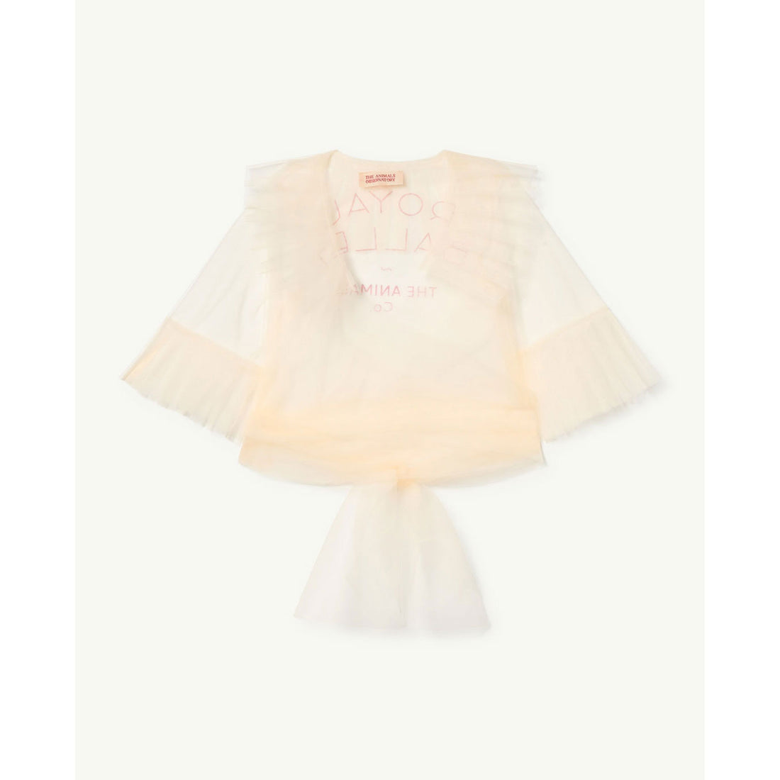 The Animals Observatory White Tulle Oyster Shirt