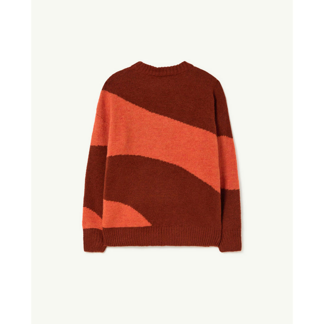 The Animals Observatory Brown Bicolor Bull Sweater
