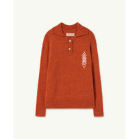 The Animals Observatory Orange Raven Sweater