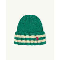 The Animals Observatory Green Logo Pony Hat