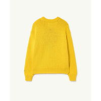 The Animals Observatory Yellow Flower Bull Sweater