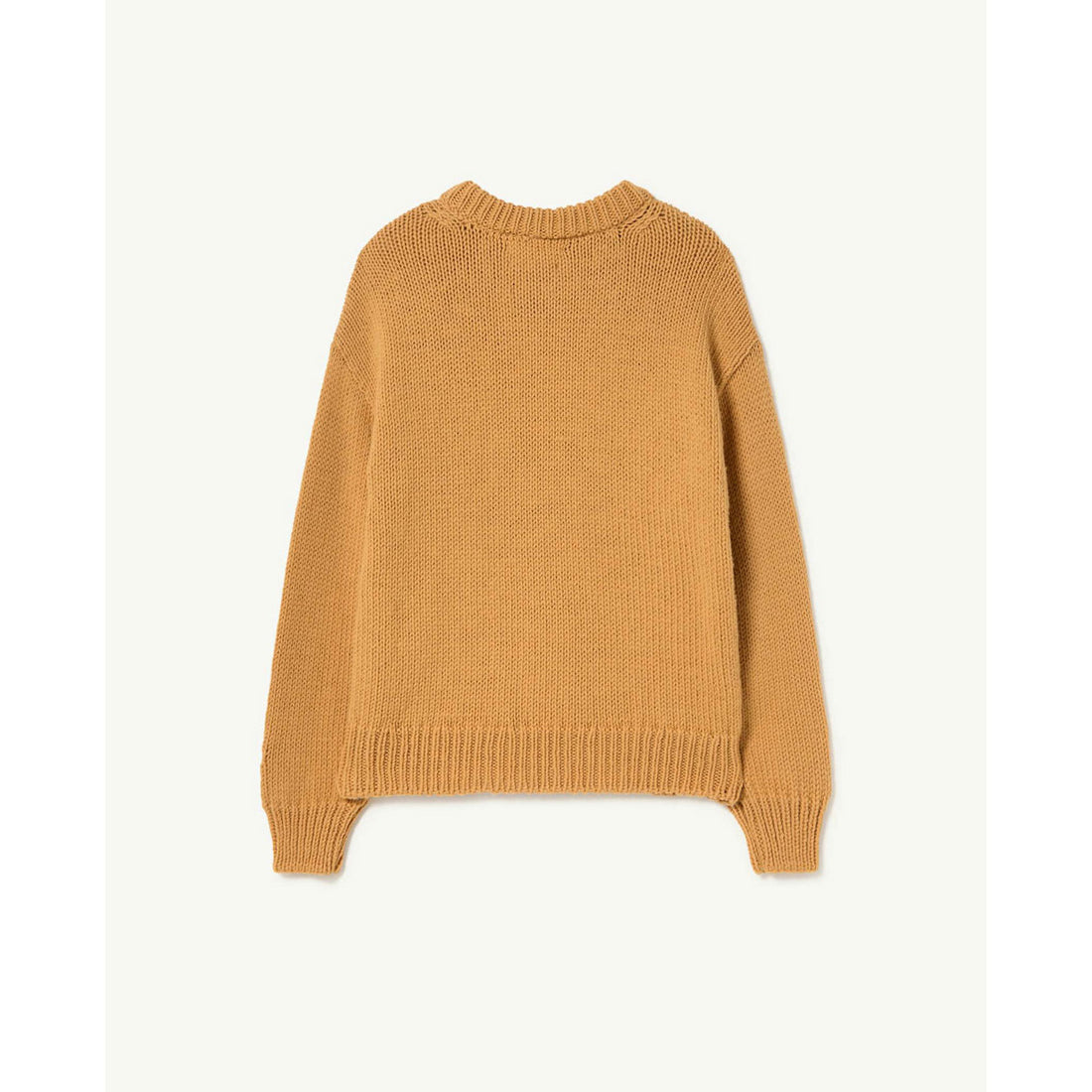The Animals Observatory Beige Flower Bull Sweater