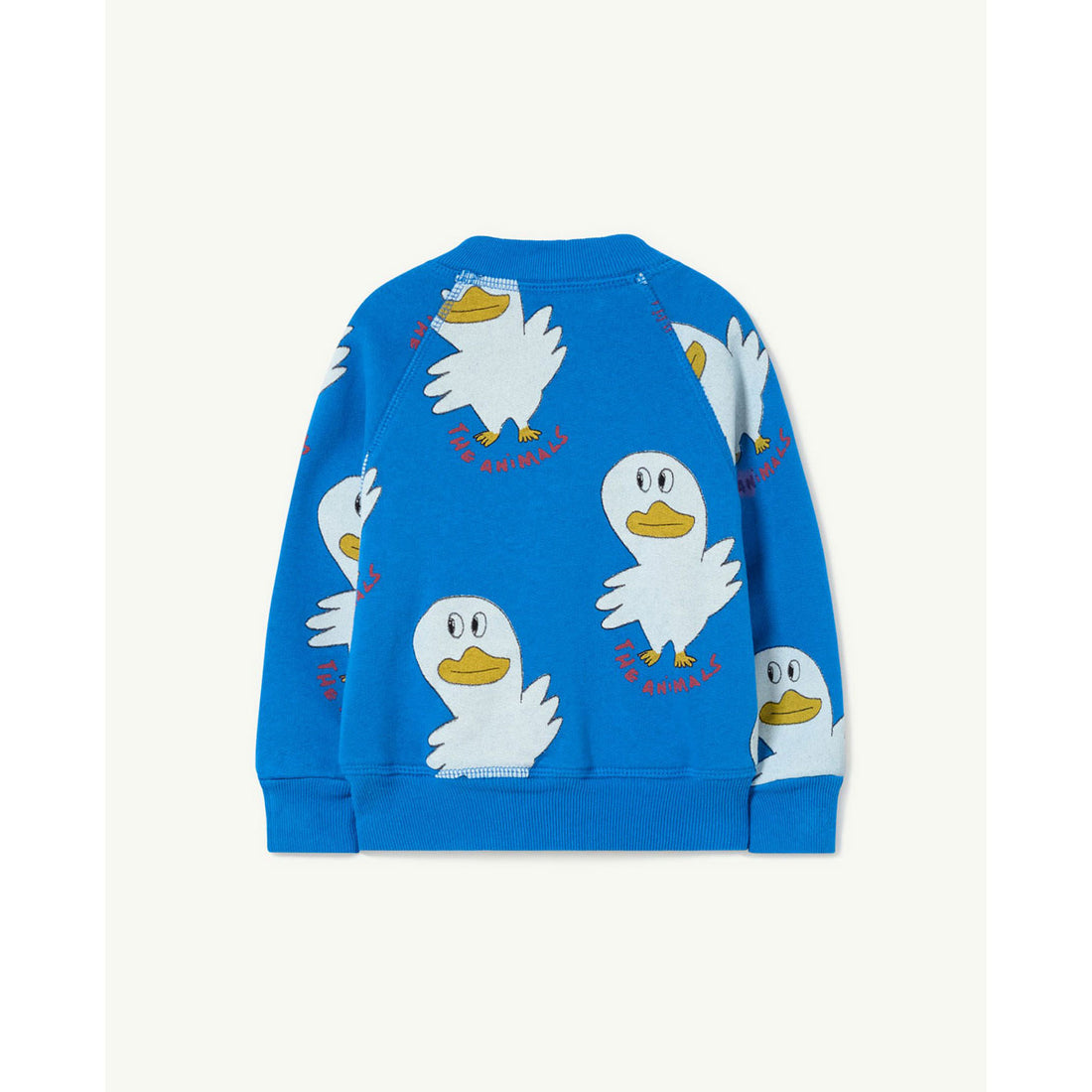 The Animals Observatory Blue Ducks Shark Baby Sweatshirt