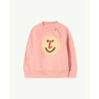 The Animals Observatory Pink Face Shark Baby Sweatshirt