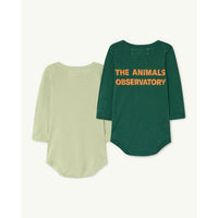 The Animals Observatory Dark Green Wasp Baby Body Pack
