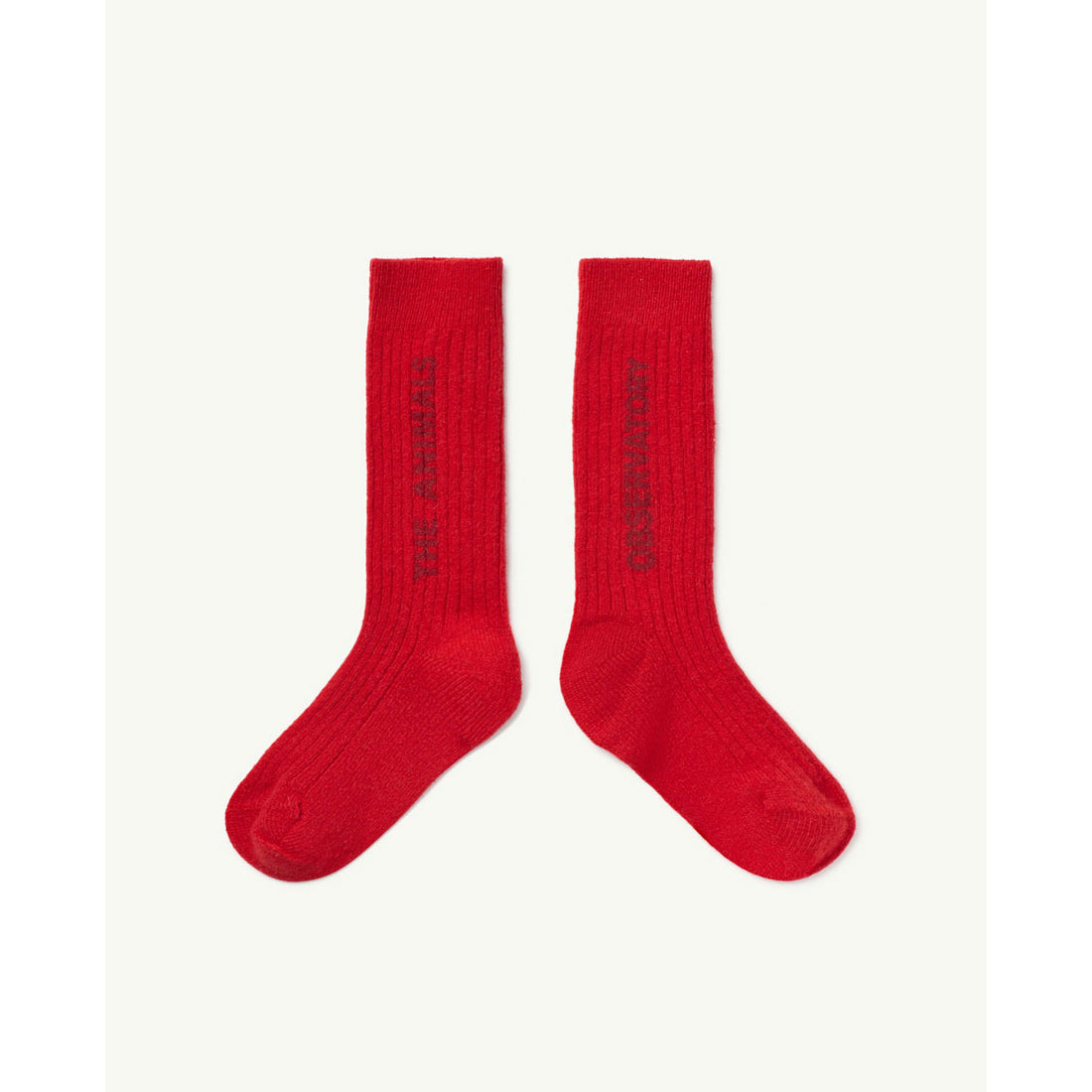 The Animals Observatory Red Snail Socks