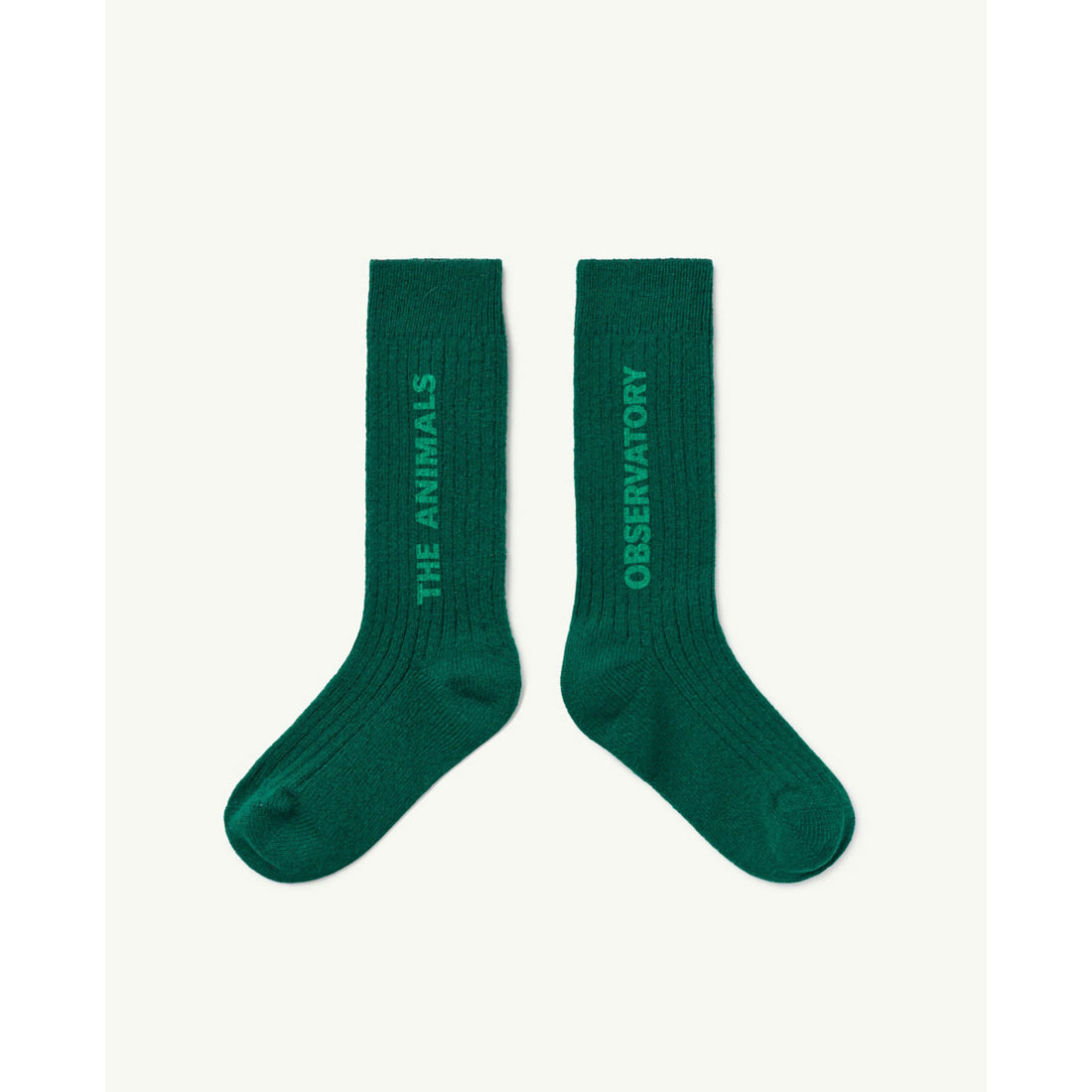 The Animals Observatory Green Snail Socks