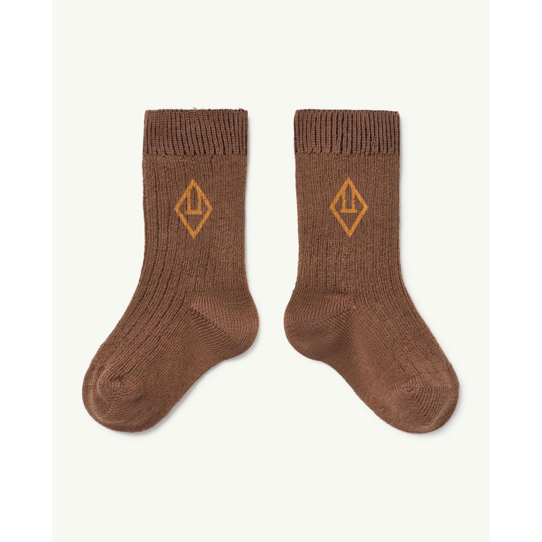 The Animals Observatory Brown Snail Baby Socks