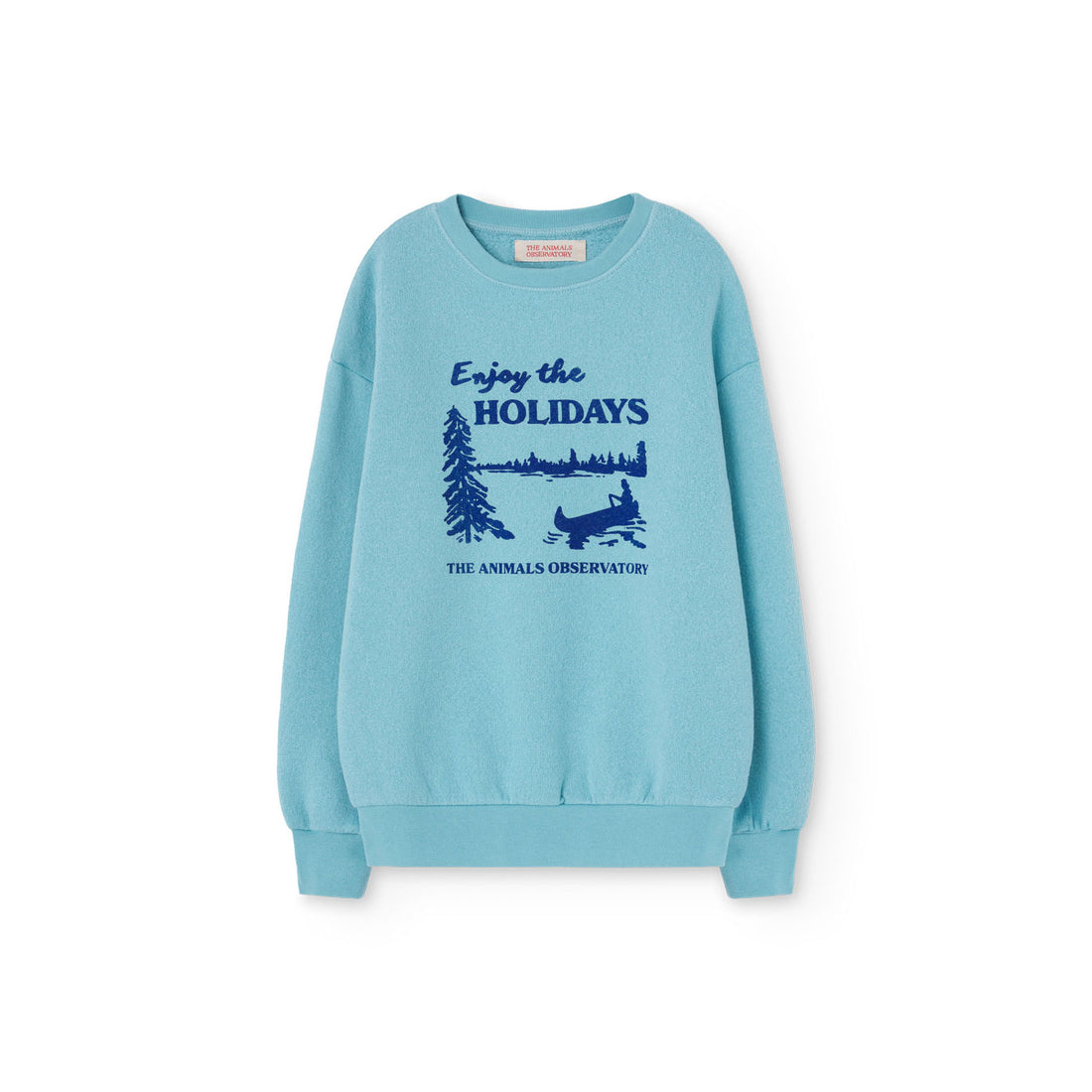 The Animals Observatory  Blue Bear Sweatshirt