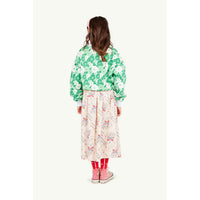 The Animals Observatory Soft Blue Floral Bear Sweatshirt