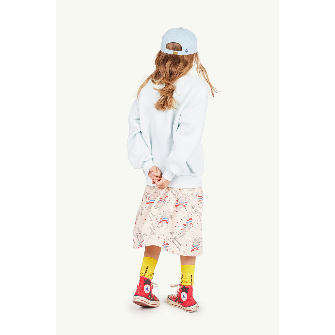 The Animals Observatory  Soft Blue Bear Sweatshirt