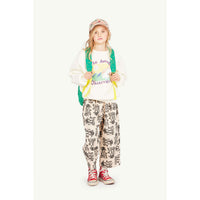 The Animals Observatory White Poodle Bear Sweatshirt