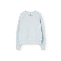 The Animals Observatory  Soft Blue Shark Sweatshirt