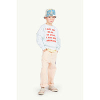 The Animals Observatory  Soft Blue Shark Sweatshirt
