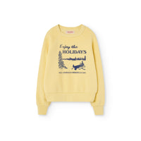 The Animals Observatory  Soft Yellow Shark Sweatshirt