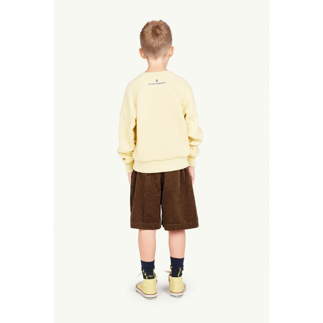 The Animals Observatory  Soft Yellow Shark Sweatshirt