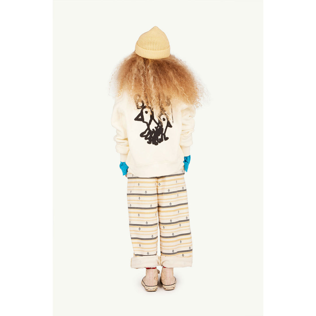 The Animals Observatory  White Zebra Sweatshirt