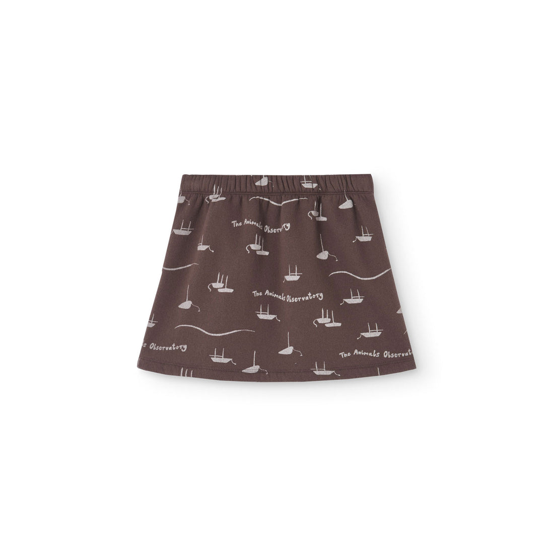 The Animals Observatory  Deep Brown Wombat Skirt