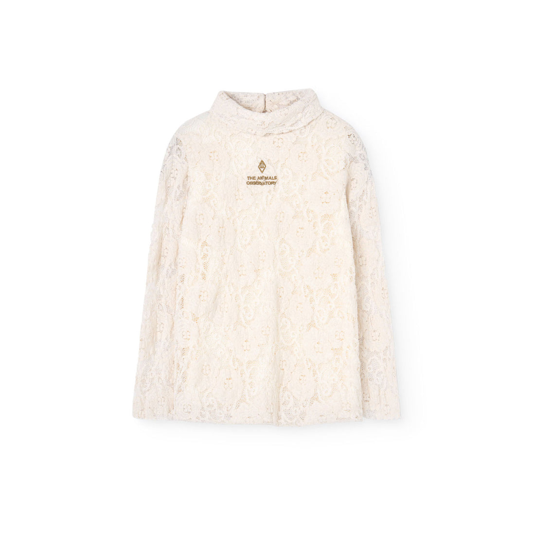 The Animals Observatory  White Lace Scamper Top