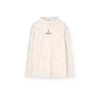 The Animals Observatory  White Lace Scamper Top