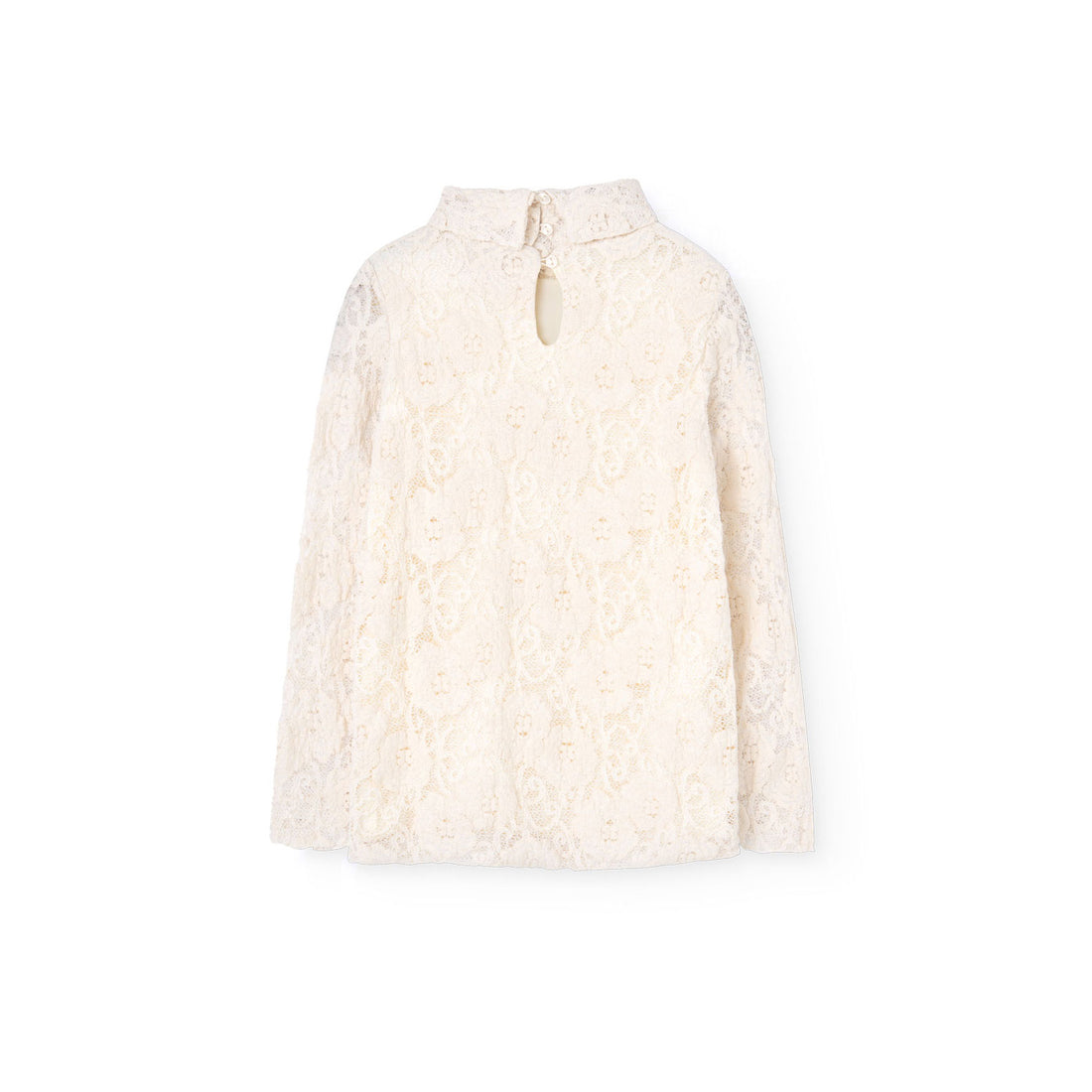 The Animals Observatory  White Lace Scamper Top