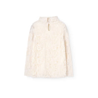 The Animals Observatory  White Lace Scamper Top