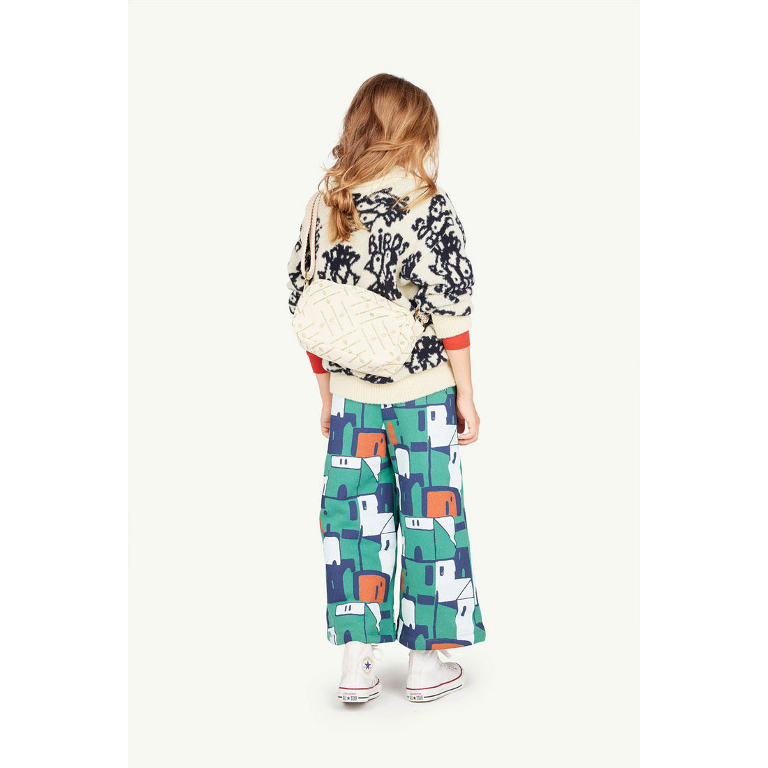 The Animals Observatory  Soft Yellow Raven Polo Sweater