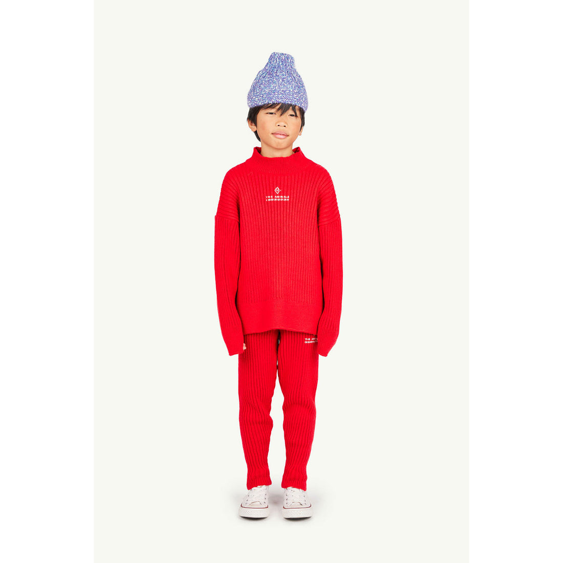 The Animals Observatory  Red Seal Turtleneck Sweater
