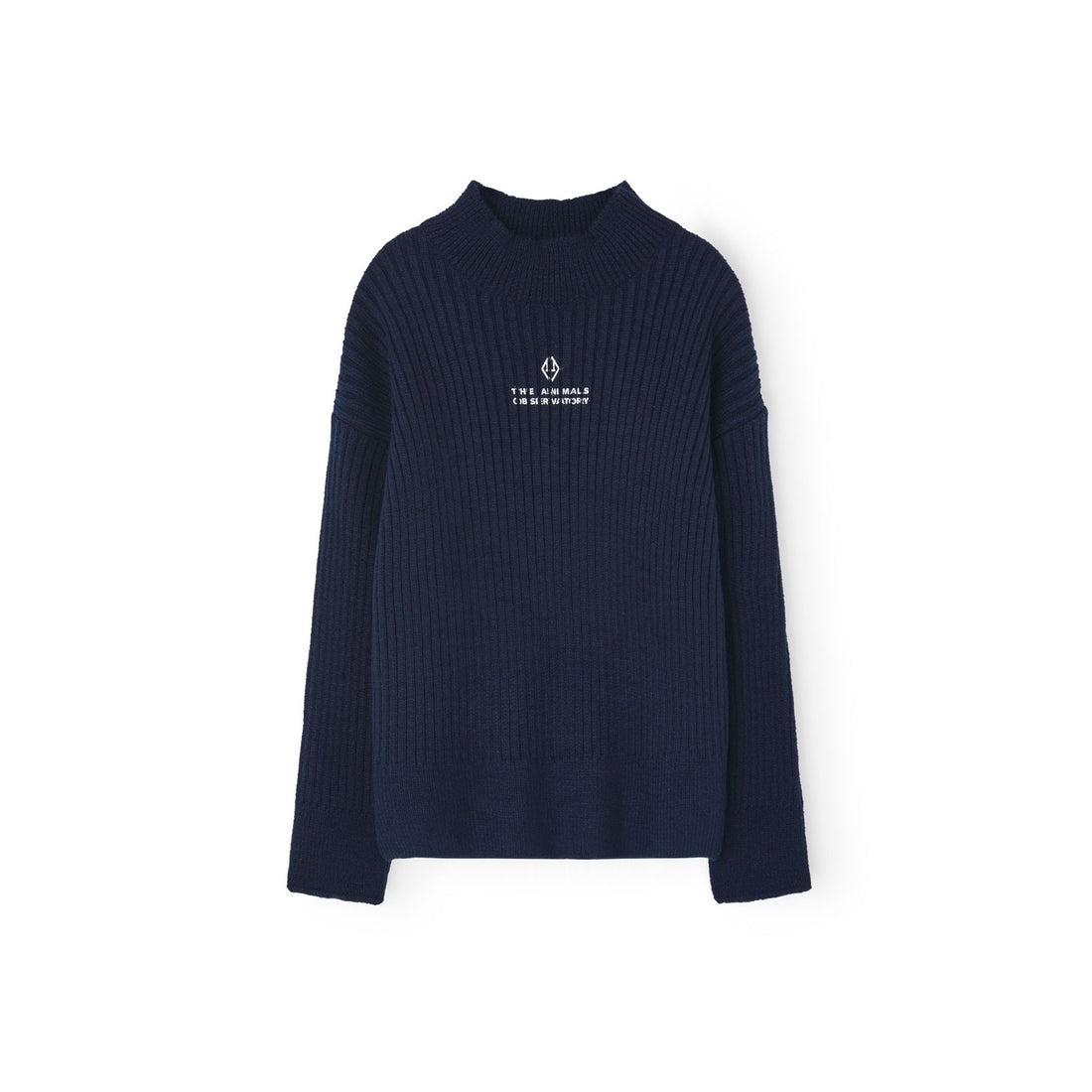 The Animals Observatory  Navy Seal Turtleneck Sweater