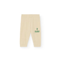 The Animals Observatory  Soft Yellow Baby Crow Leggings