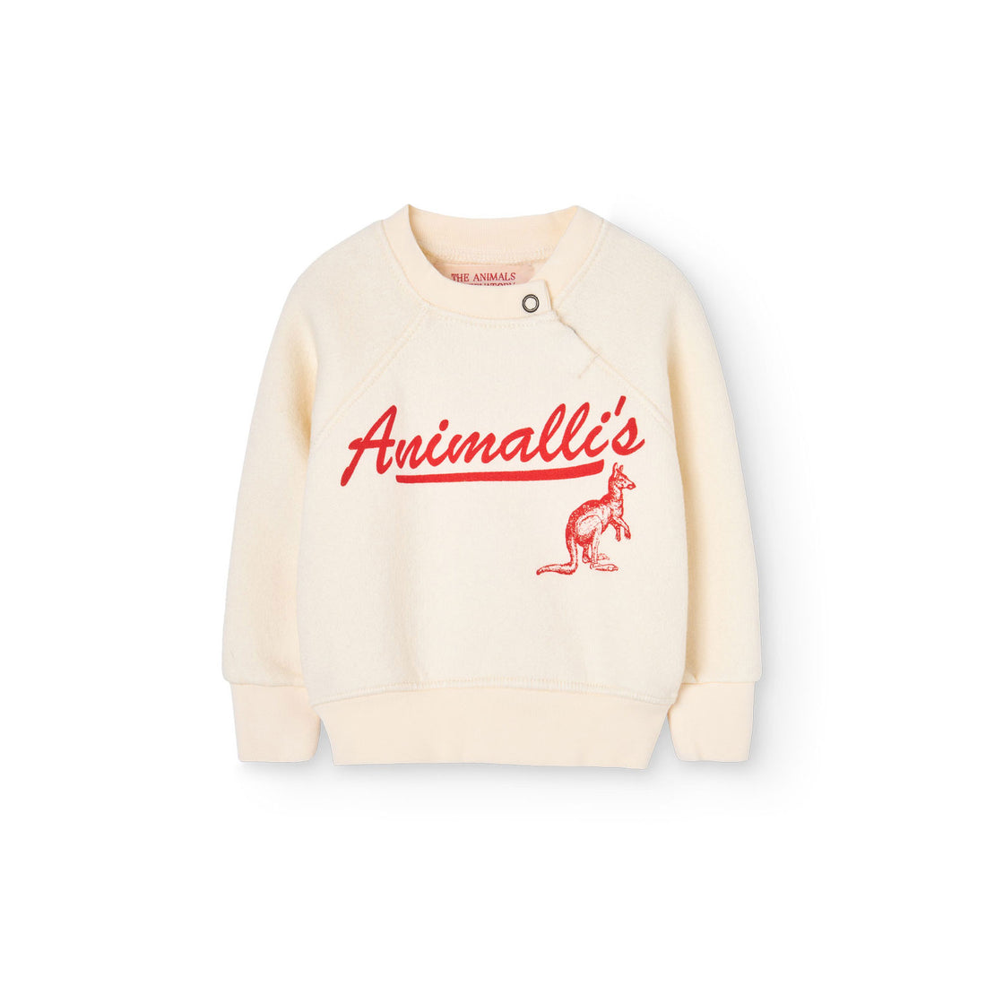 The Animals Observatory  White Baby Shark Sweatshirt
