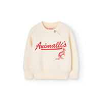The Animals Observatory  White Baby Shark Sweatshirt