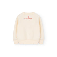 The Animals Observatory  White Baby Shark Sweatshirt