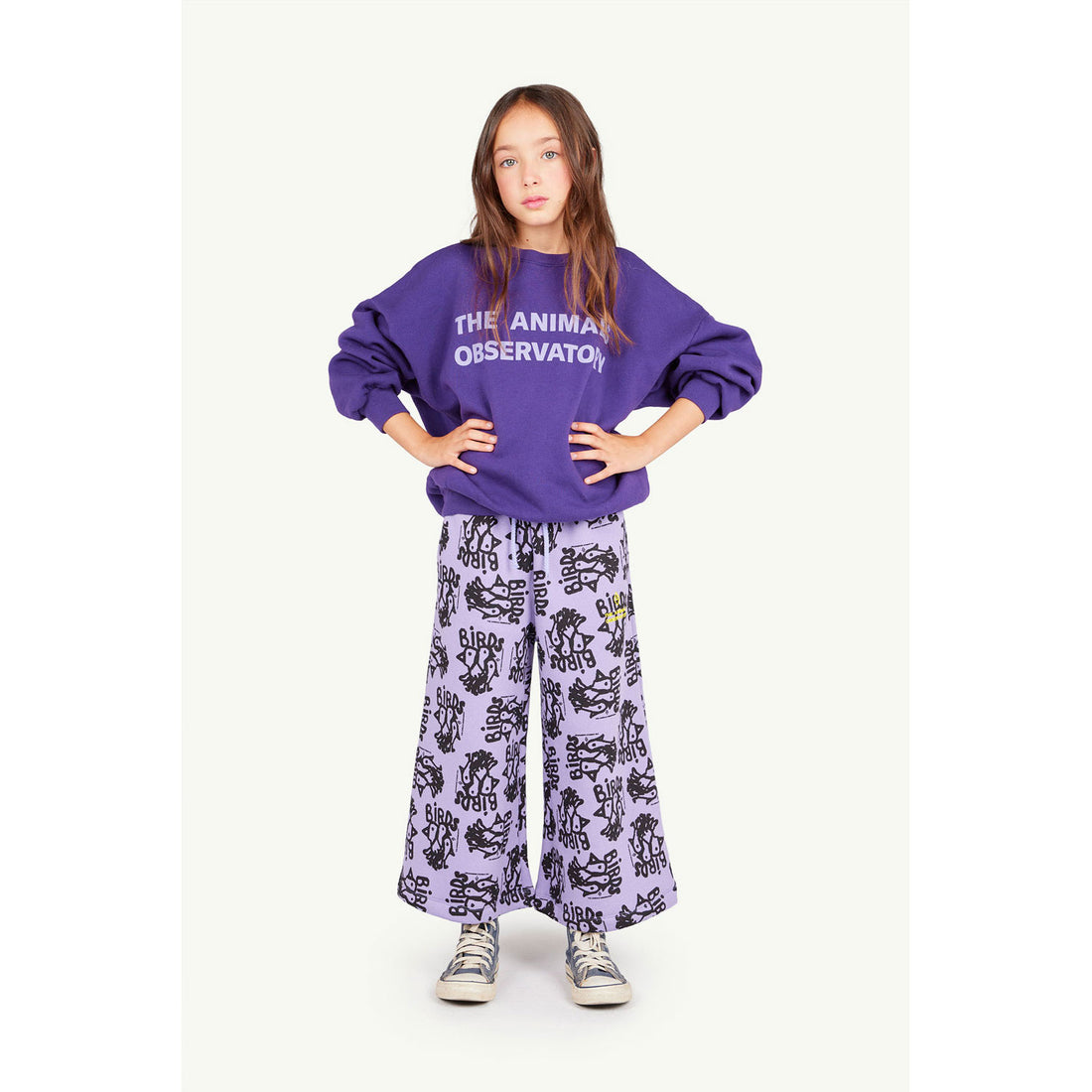 The Animals Observatory  Violet Leo Sweatshirt